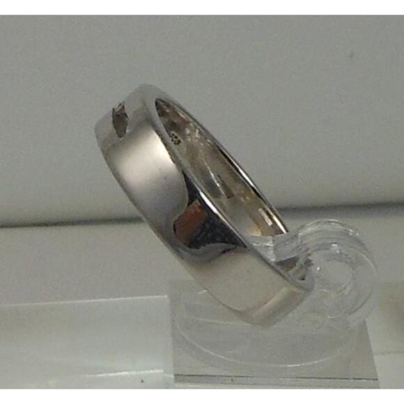 Stunning Handcrafted Vintage Sterling Silver Band Ring 925 NOS 5.8g Size 9.25 - Picture 5 of 5